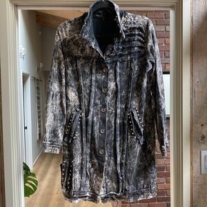 Rock Star Cardigan 100% Cotton